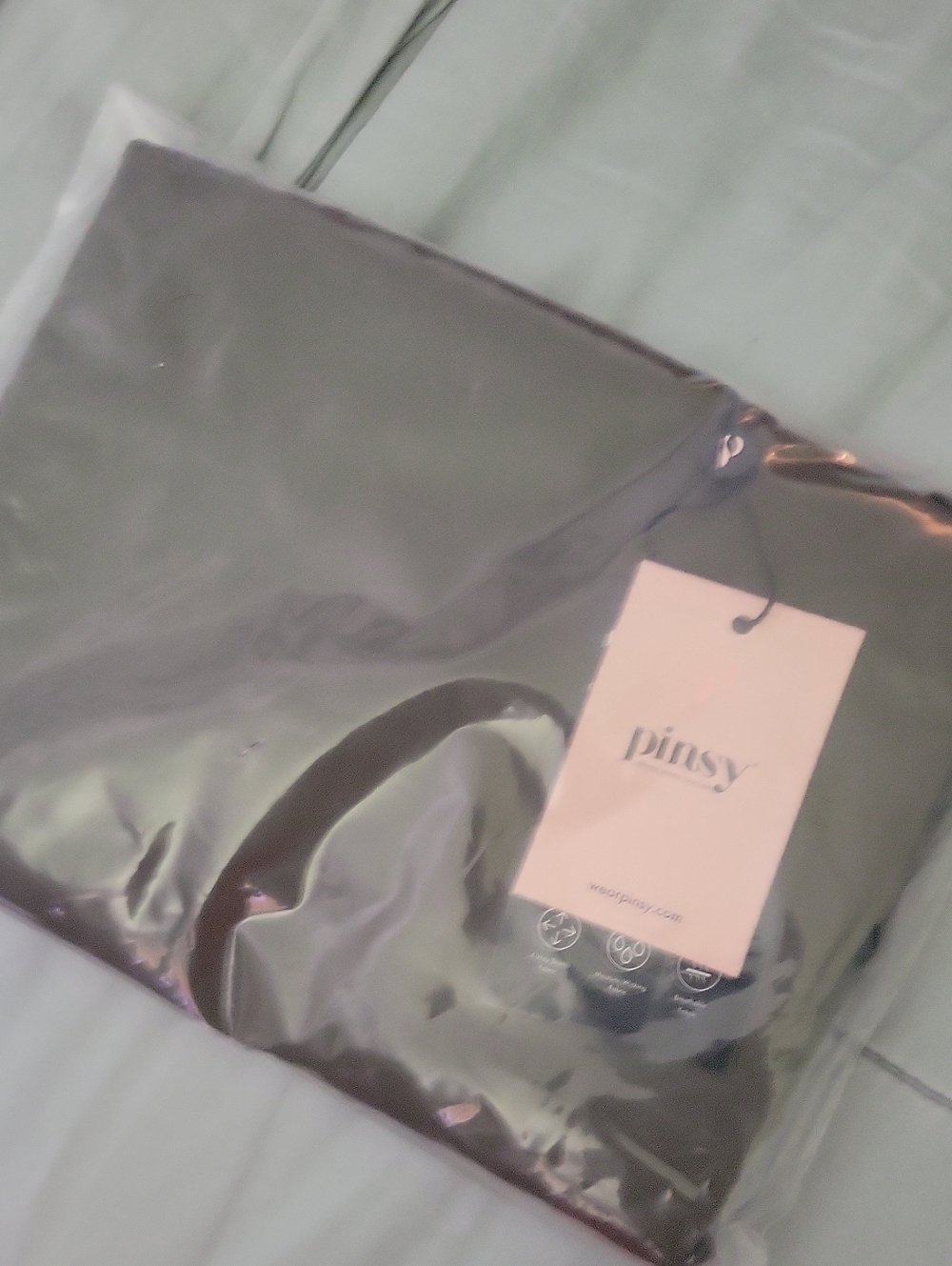 Pinsy shapewear high neck olive medium with Tag